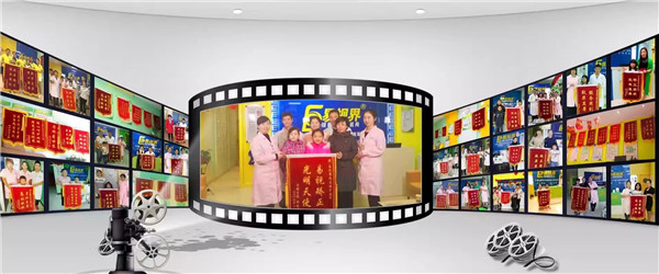 家長(zhǎng)因?yàn)樘嵘Ч盟蛠?lái)的錦旗
