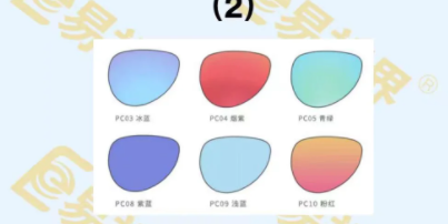 不同顏色太陽鏡，功能不一樣